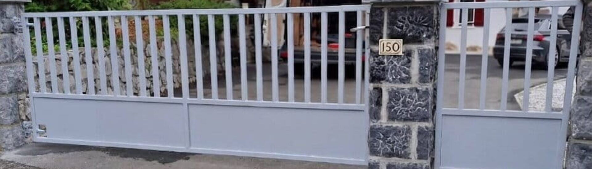 Portails et clotures aluminium ou PVC