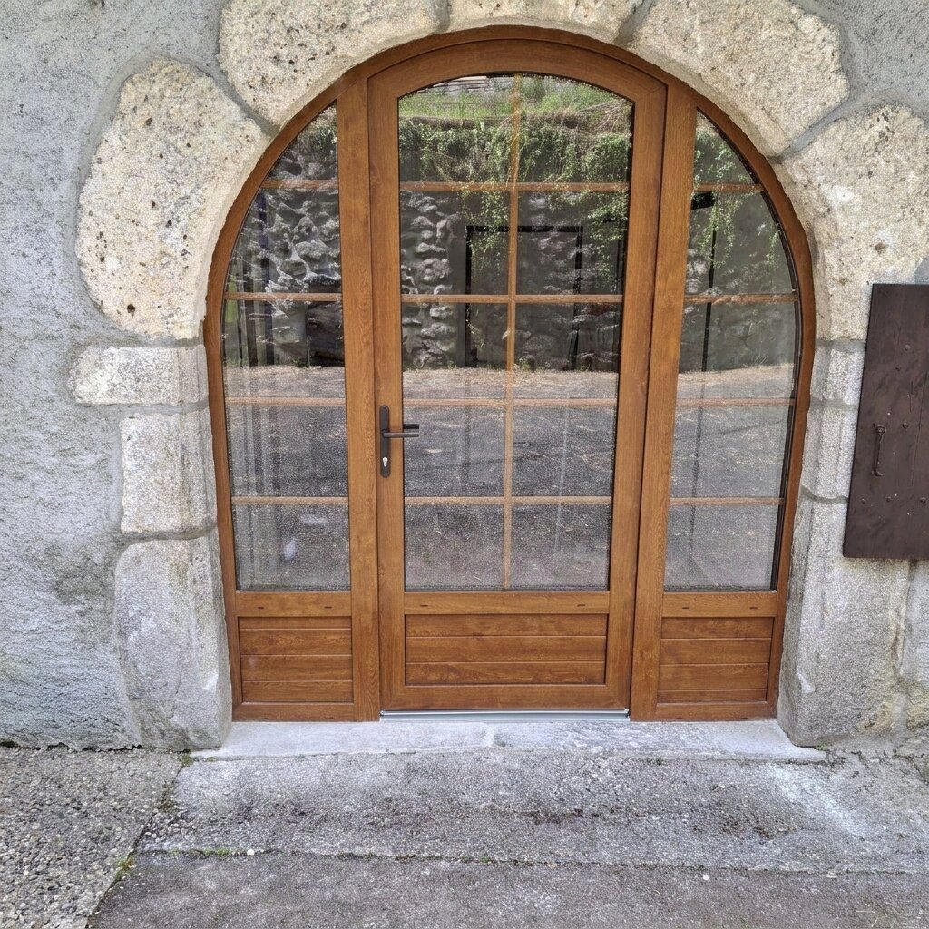Pergola bioclimatique aluminium sur mesure avec vue sur les montagnes basques